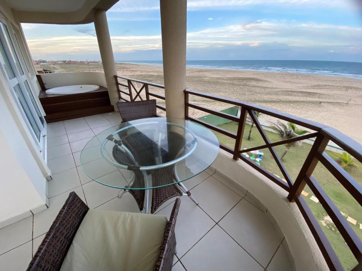 Beachfront Apt & Jacuzzi Taíba Esterno foto